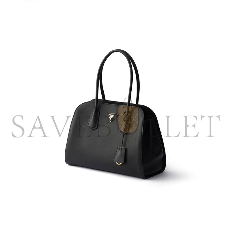 PRADA MEDIUM LEATHER TOTE BAG 1BG606 (34*23*14cm)